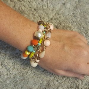 Multicolor Bangle Bracelet